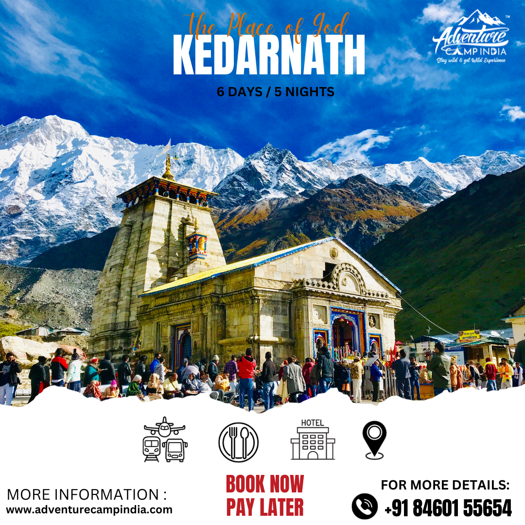 Kedarnath Darshan 2024 Adventure Camp India